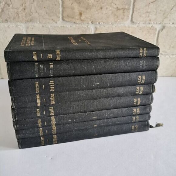 Set of 8 1950s Dutch Holy Scripture Books, Vintage Heilige Schrift - Picture 2 of 9